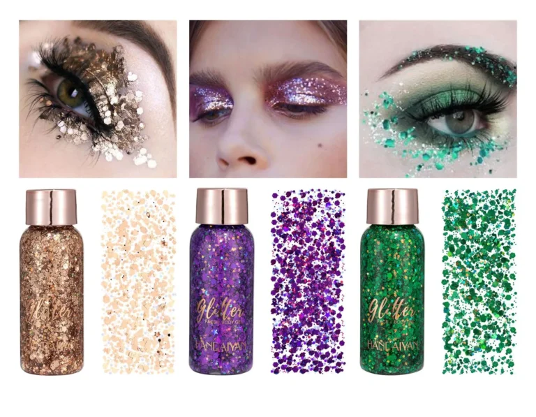 Maquillage paillettes pour les yeux 23