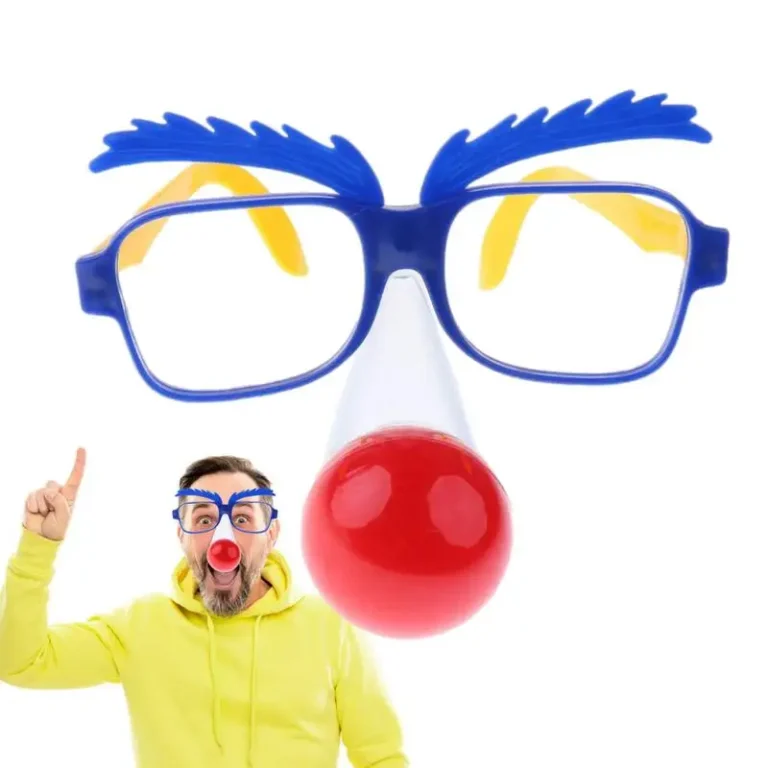Lunettes nez de clown LED 1