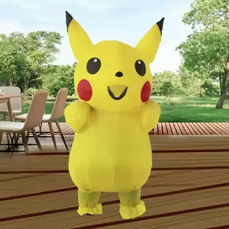 Costume gonflable Pikachu 6