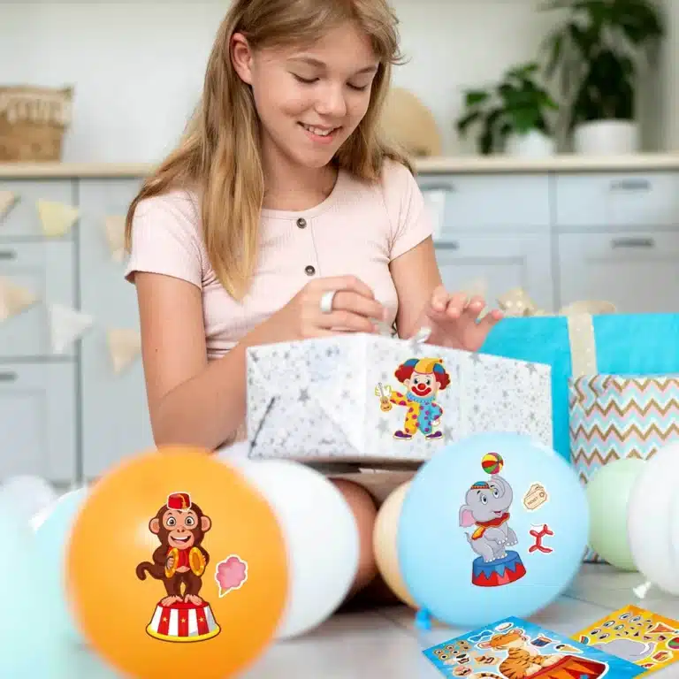 Jeux autocollants Cirque 6