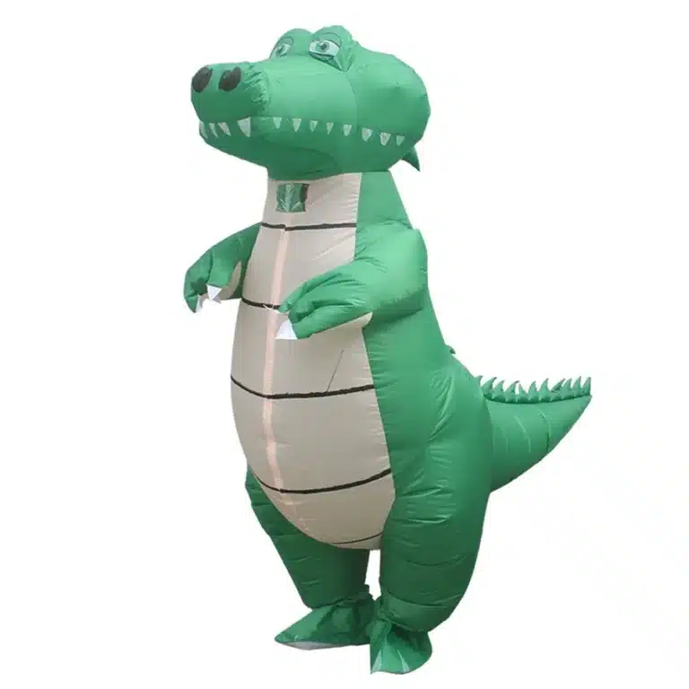 Costume gonflable crocodile 1