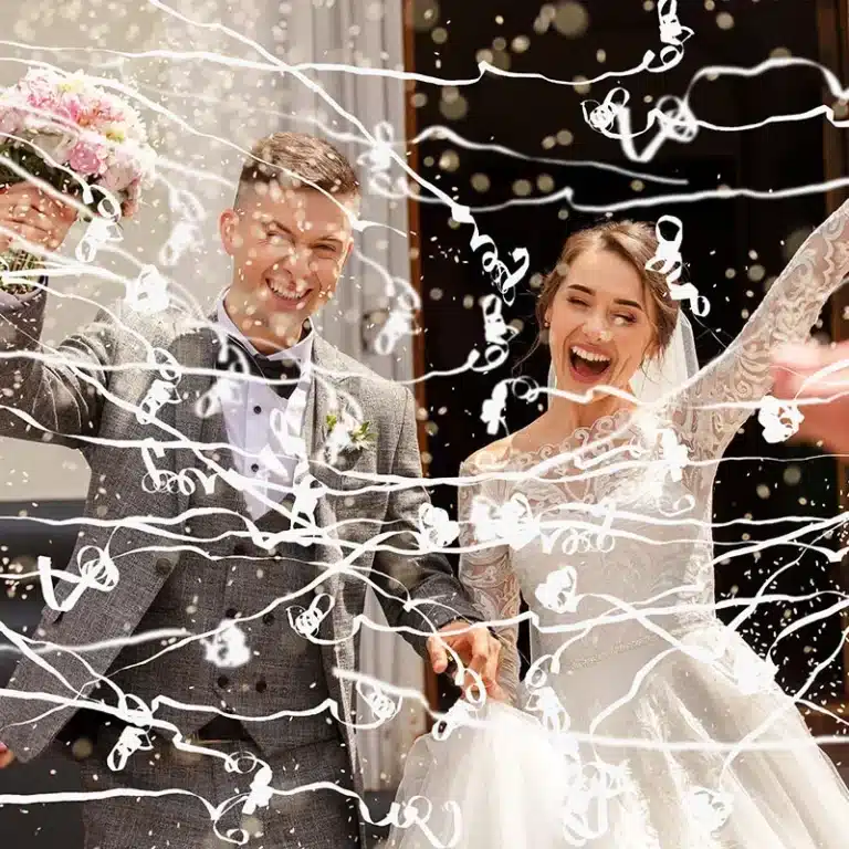 Banderoles à confettis (lot de 5) 5