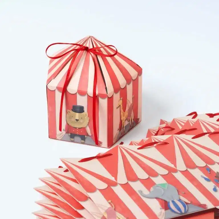 Boîtes à cadeaux Cirque (lot de 8) 2