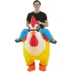 Costume gonflable coq 2