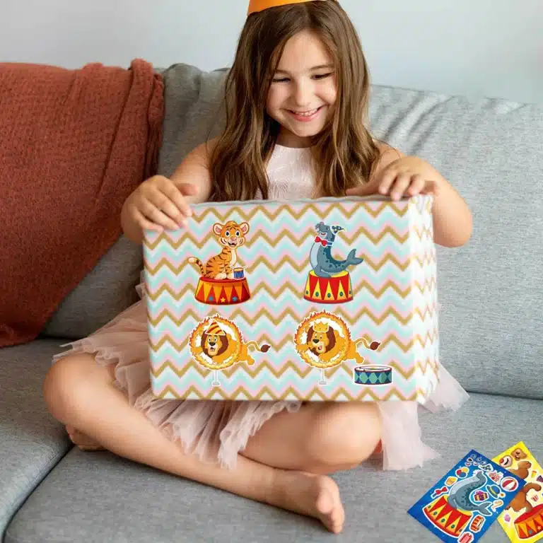 Jeux autocollants Cirque 4