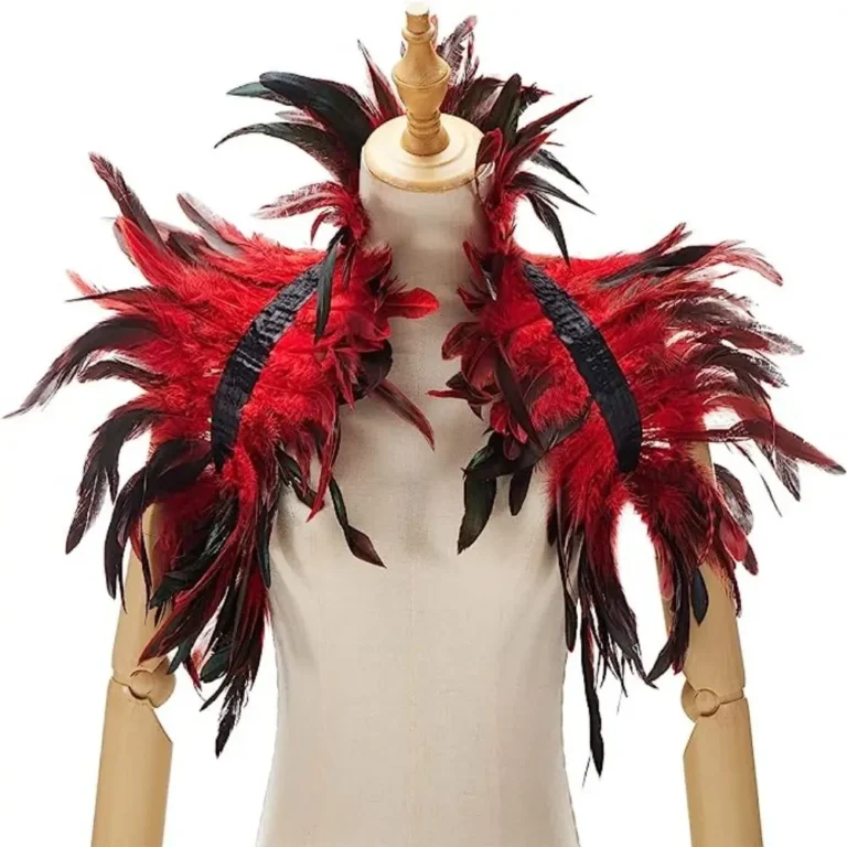 Cape en plumes 2