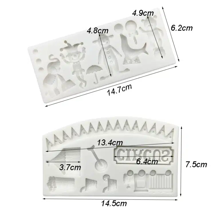 Moules à biscuits Cirque 5