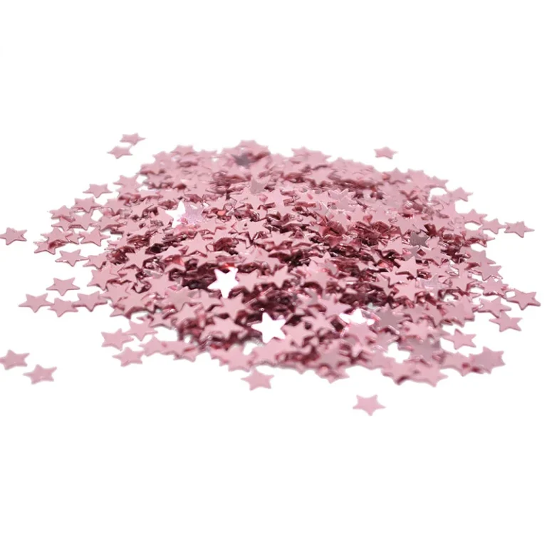 Confettis étoiles métalliques 5