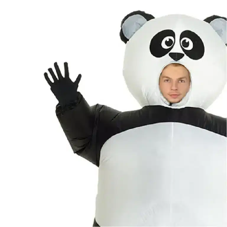 Costume gonflable panda 5