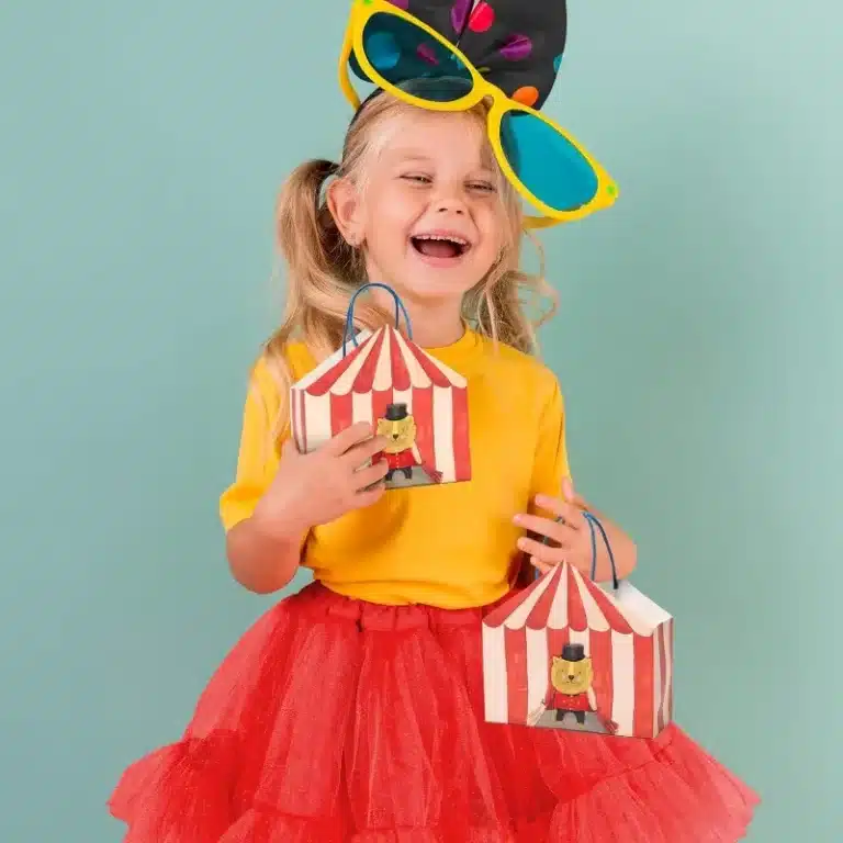 Sacs anniversaire Cirque (lot de 8) 4