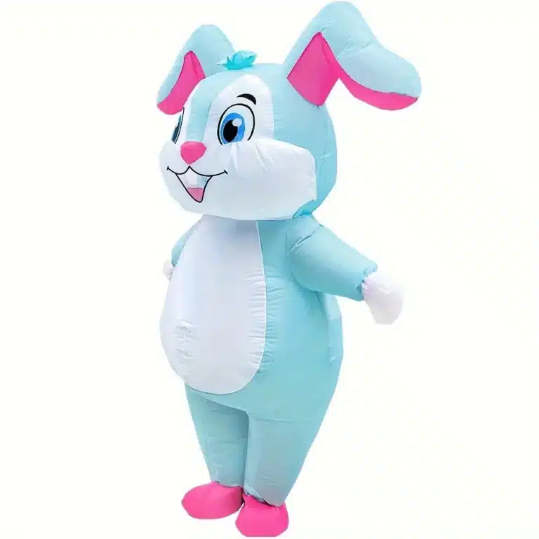 Costume gonflable lapin de Pâques 4