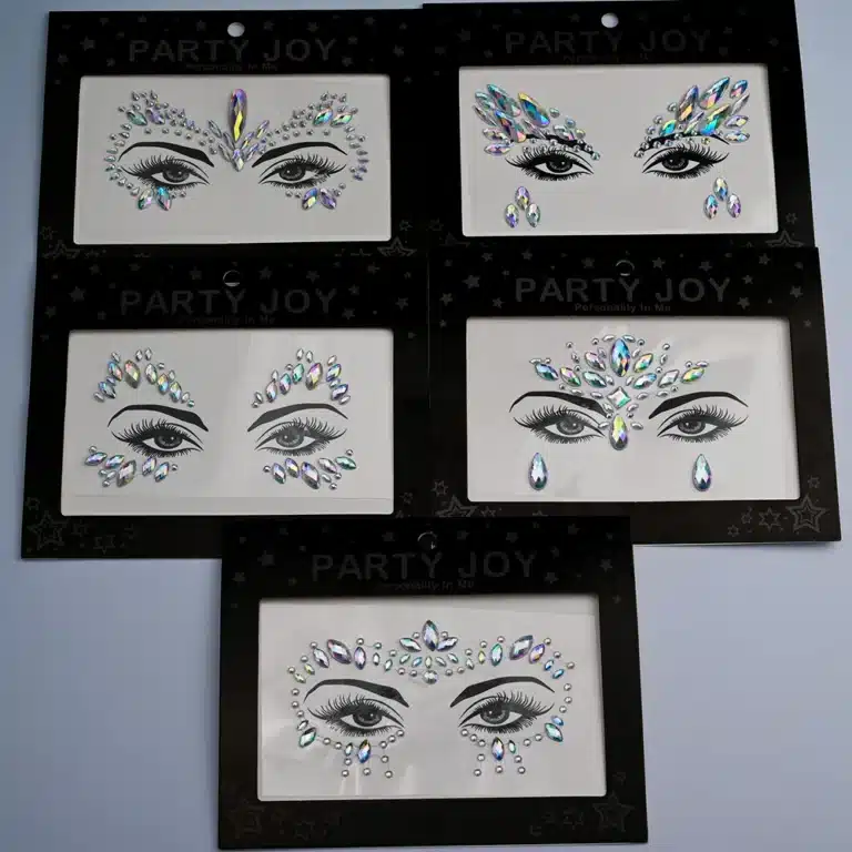 Stickers diamants visage 24