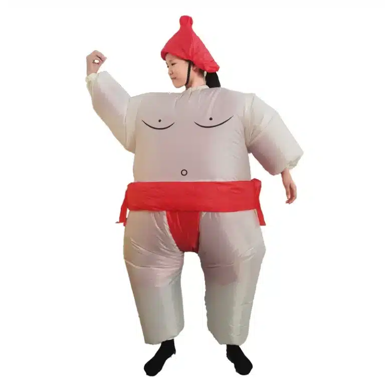 Costume gonflable sumo 5