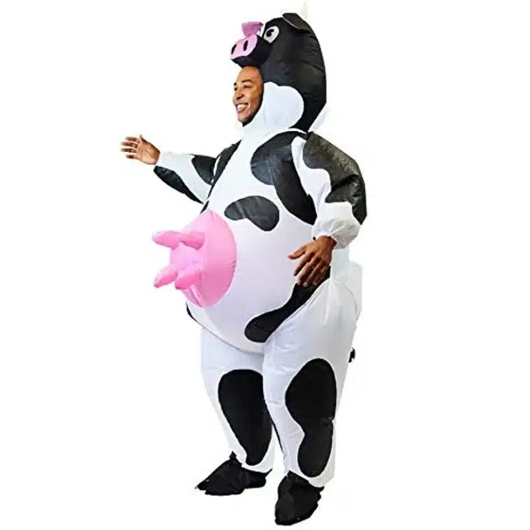 Costume gonflable vache 2