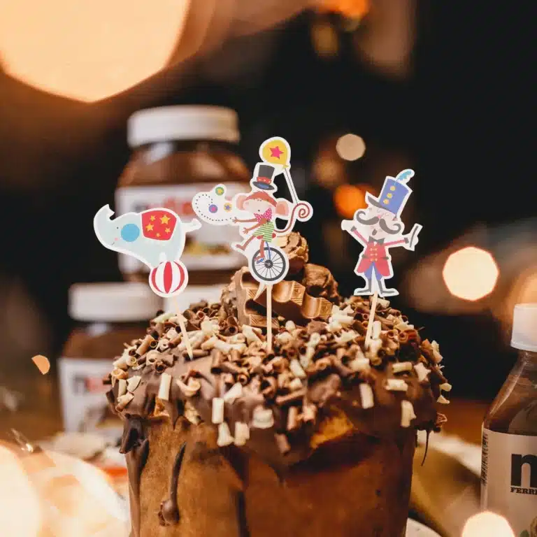 Pics décoration gâteau cirque 6