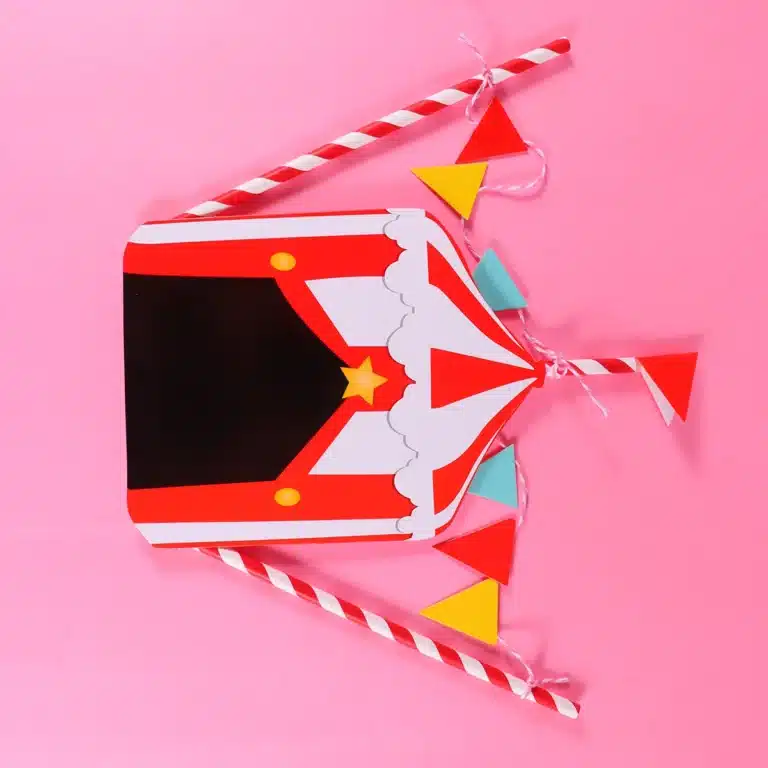 Décoration gâteau Cirque 4