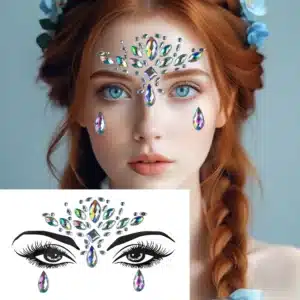 Stickers diamants visage 11