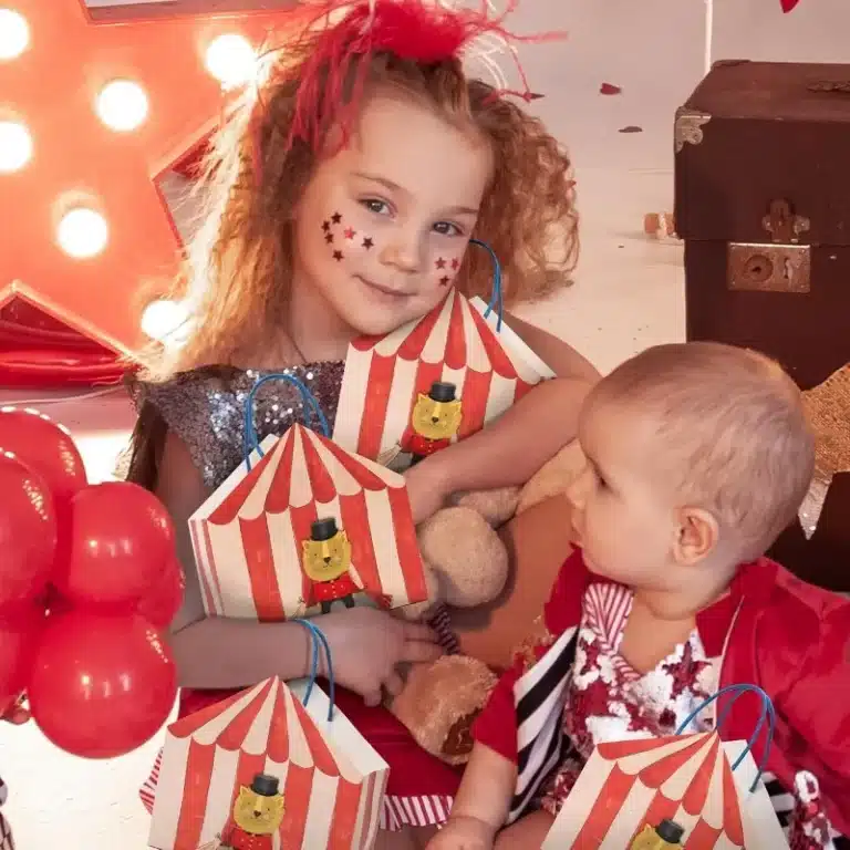 Sacs anniversaire Cirque (lot de 8) 2