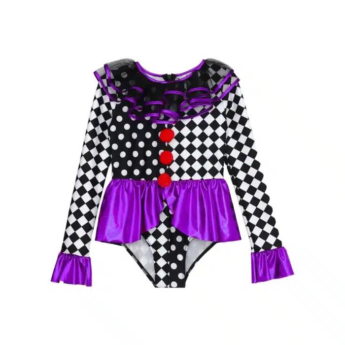 Costume clown arlequin fille 21