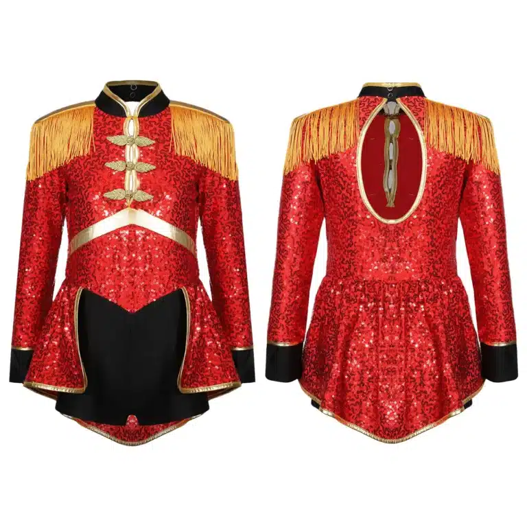 Robe à paillettes cirque fille 18