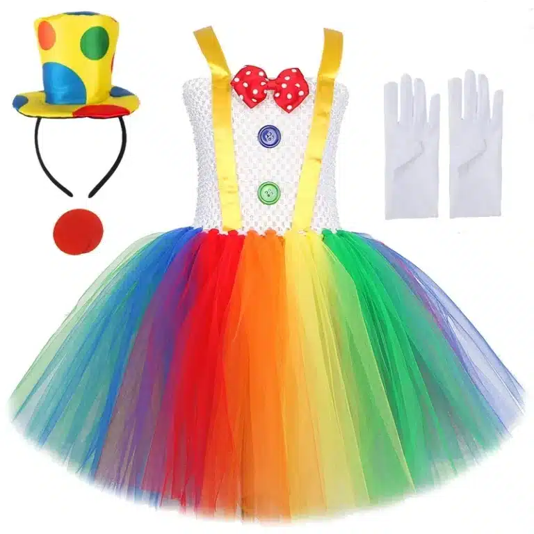 Costume de clown complet fille 1