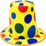 Chapeau de clown à pois 1