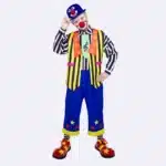 Costume de clown rayé 1