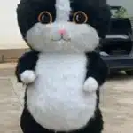 Costume gonflable chat 6