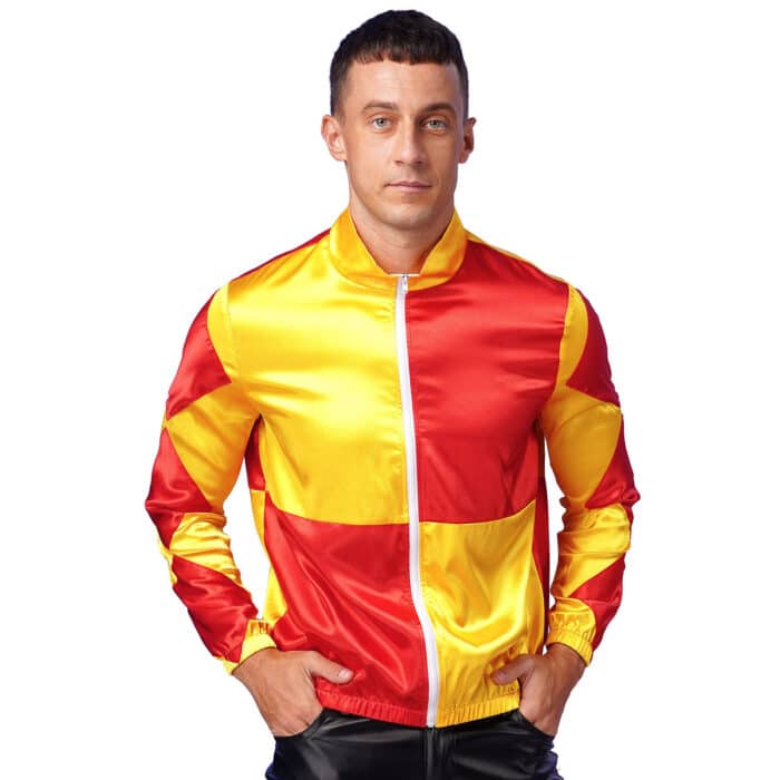 Veste à damier cirque homme 14