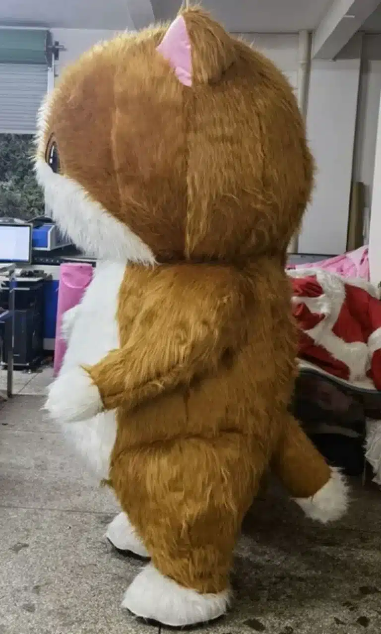 Costume gonflable chat 5