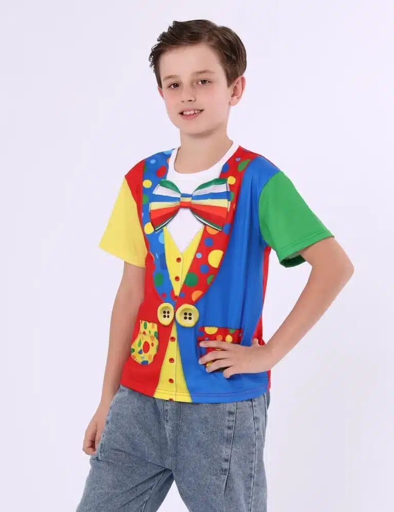 T-shirt clown enfants 2