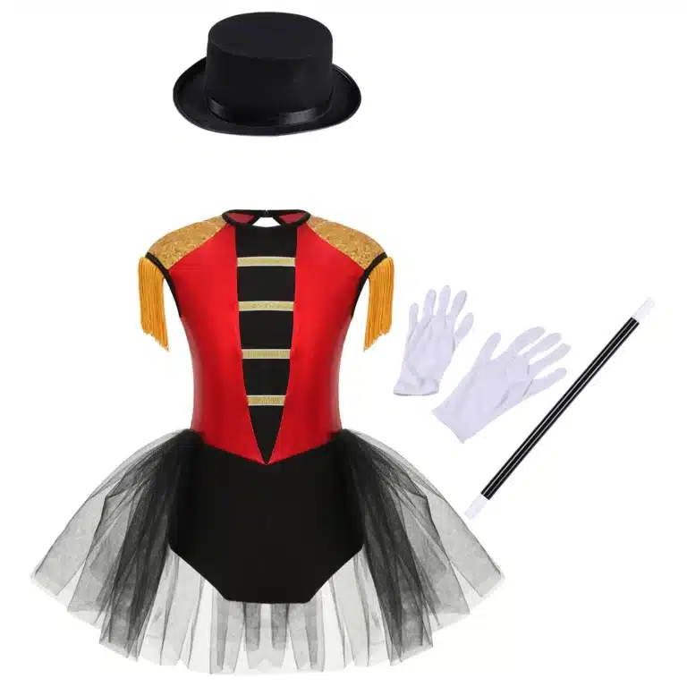 Justaucorps cirque fille 11