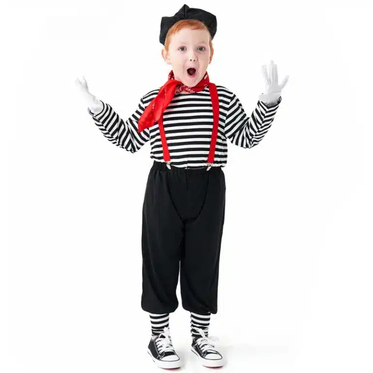 Costume mime pour enfants 1