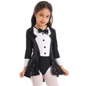 Costume de magicien à paillettes fille 33