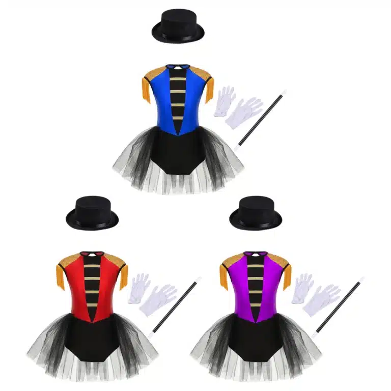 Justaucorps cirque fille 5
