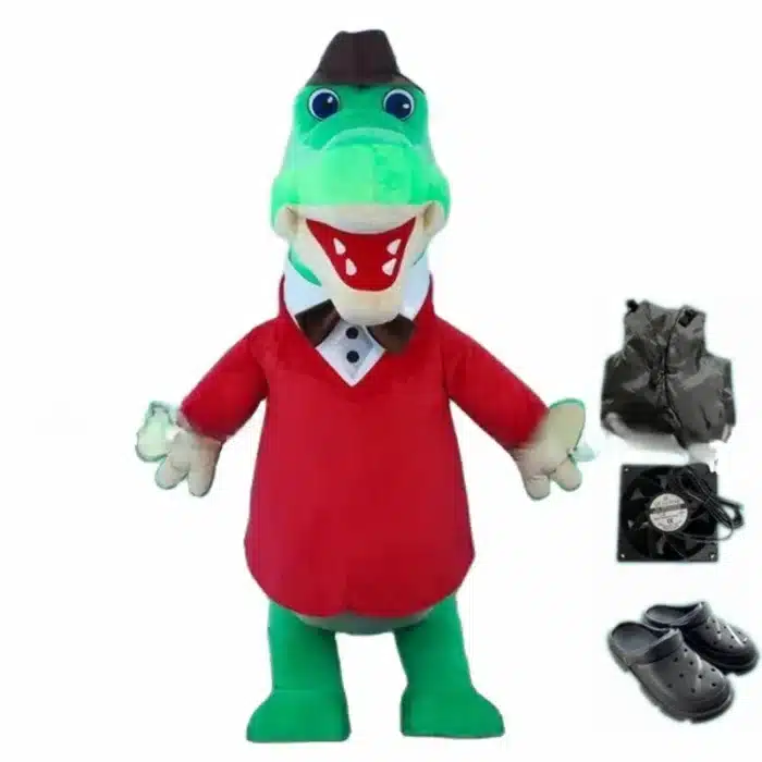 Mascotte crocodile 6