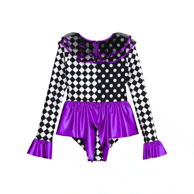 Costume clown arlequin fille 20