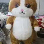 Costume gonflable chat 4