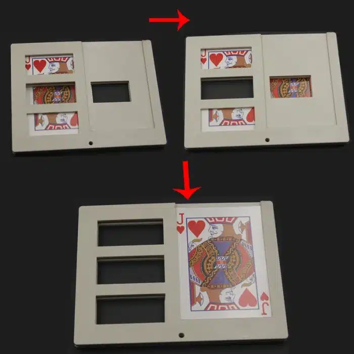Carte découpée en 3 8