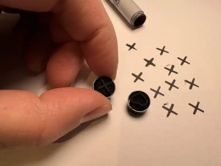 Stylo double croix 5