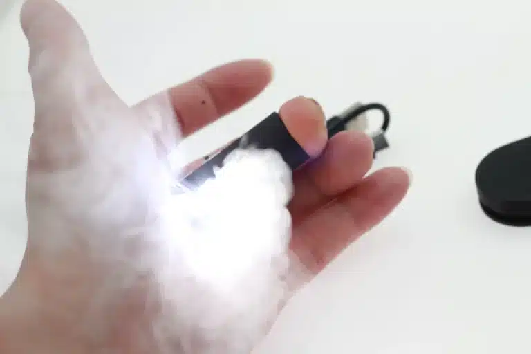 Fumée flash doigt 6