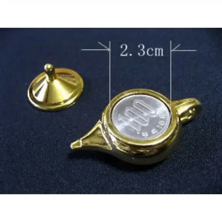 Lampe magique et pièces de monnaie 2