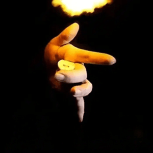 Finger flasher
