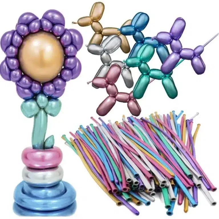 Ballons de sculpture métallisés 17