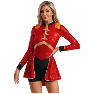 Robe à paillettes cirque femme 2