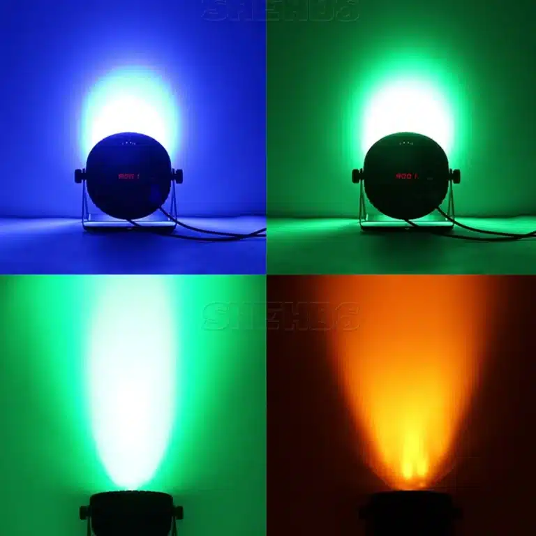 Mini projecteur LED 7x18W (lot de 2) 6