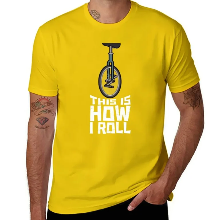 T-shirt monocycle This Is How I Roll pour homme 13