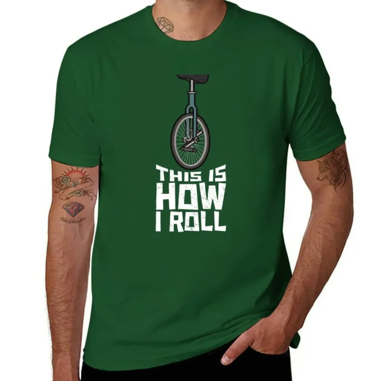 T-shirt monocycle This Is How I Roll pour homme 11