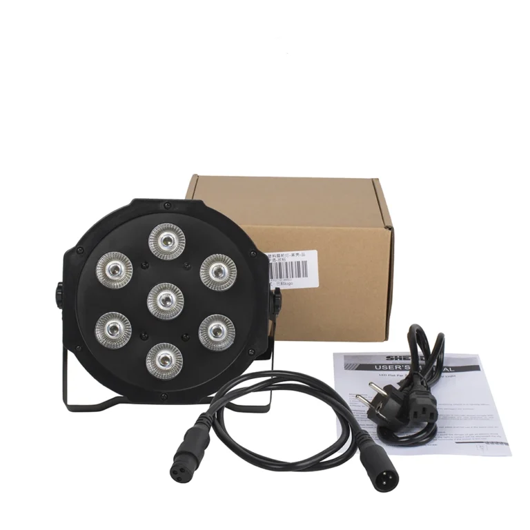 Mini projecteur LED 7x18W (lot de 2) 4