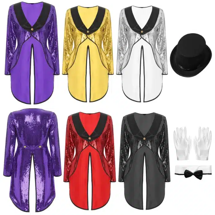 Costume à paillettes magicienne 2